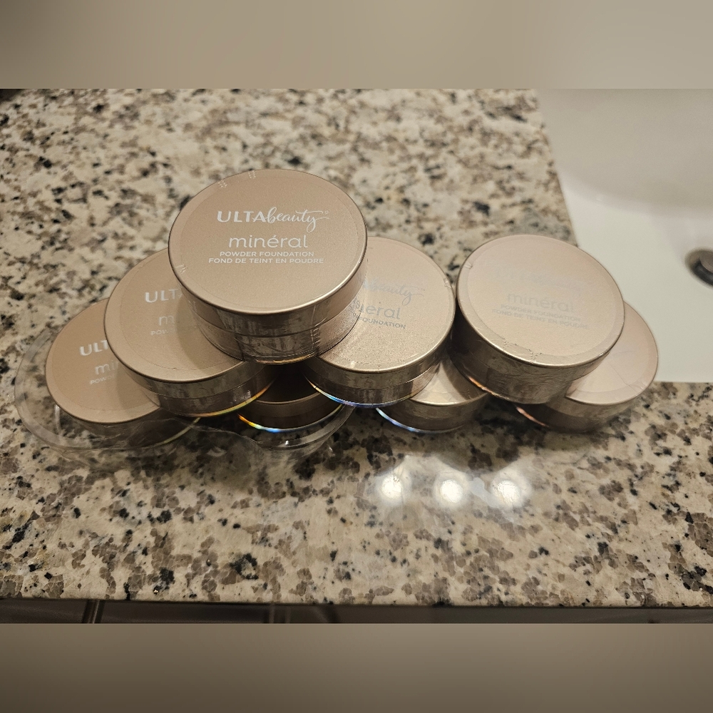 8 CT Discontinued Unopened Deep Cool ULTAbeauty Mineral Powder Foundation